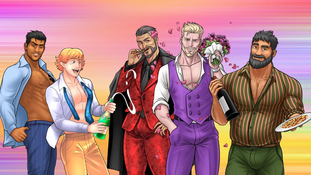 Gay Harem key art